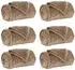 vidaXL Wohndecken 6 pcs Kamel 150 x 200 cm Fleece (42016794)
