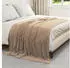 vidaXL Wohndecken 6 pcs Kamel 150 x 200 cm Fleece (42016794)