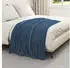 vidaXL Wohndecken 6 pcs Marineblau 150 x 130 cm Fleece (42016881)