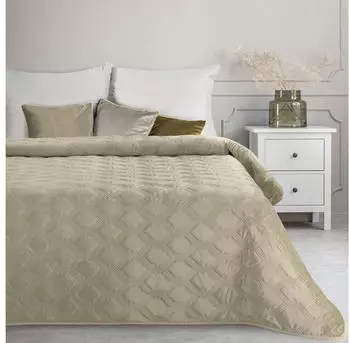 Eurofirany Tagesdecke SOFIA/5 Beige, 200x220 cm