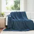 vidaXL Überwurfdecke Marineblau 270 x 240 cm Fleece (42017024)