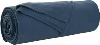 vidaXL &Uuml;berwurfdecke Marineblau 280 x 210 cm Fleece (42017135)