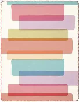 Biederlack Floating Forms Wohndecke 150x200cm, multicolor (827630)