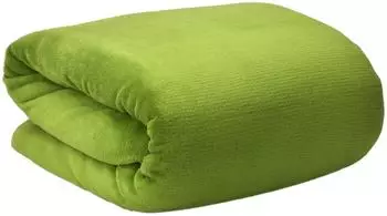 Beautissu Aurelia Kuscheldecke Fleece, gr&uuml;n, 200x150cm