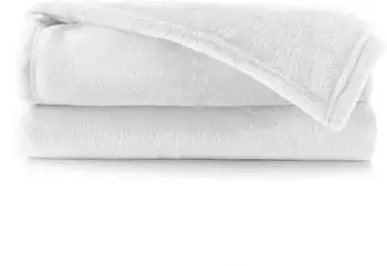 DecoKing Mic Wohndecke Microfaser wei&szlig; 220x240cm (BLA/MIC/WHITE/220x240)