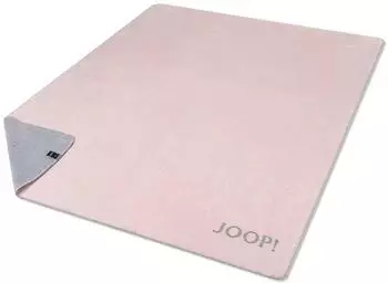 Joop! Uni-Doubleface Wohndecke 150x200cm ros&eacute;/stein (817624)