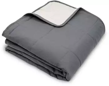 ZOLLNER Tagesdecke gesteppt 170x260cm, 100% Polyester, grau (Anthrazit)