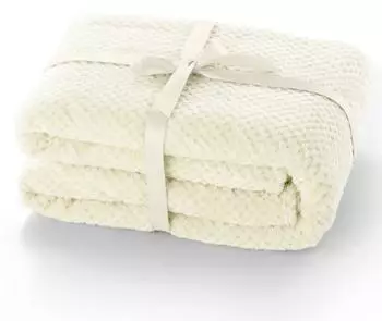 DecoKing Henry Kuscheldecke Fleece creme 150x200cm (BLA/HENRY/CREAM/150x200)
