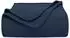 ZOLLNER Kuscheldecke Fleece dunkelblau 130x170cm