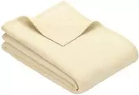 IBENA Wohndecke "Uni Kniedecke Luxus" verschiedene Gr&ouml;&szlig;en, uni, Kuscheldecke,