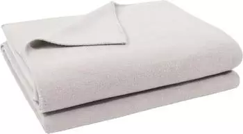 Zoeppritz Soft-Fleece Decke clay 160x200cm (103291-090-160x200)