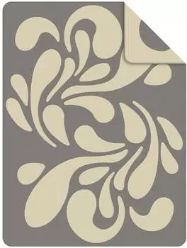 s.Oliver CORI Wohndecke Jacquard, grau/beige, 150x200cm