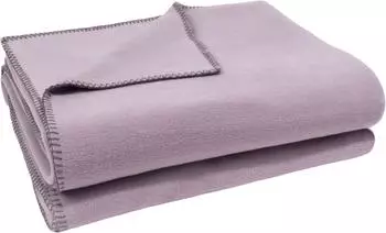 Zoeppritz Soft-Fleece Plaid pale lavender 220x240cm (103291-405-220x240)