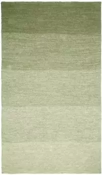 Marc O'Polo Nordic Knit Plaid melange, Bio-Baumwolle, moosgrün, 130x170cm