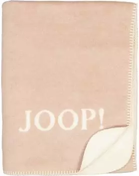 Joop! Uni-Doubleface Wohndecke nude/pergament, 150x200cm (817617)