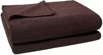 Zoeppritz Soft-Fleece Decke dark brown, 220x240cm (103291)
