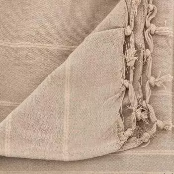Atmosphera Anjali Tagesdecke Baumwolle beige 160x220cm (50010)