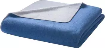 Biederlack Recover Doubleface Wohndecke blau, 150x200cm