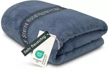 ZOLLNER Kuscheldecke Fleece, 150x200cm, blau (ZOLLNER)