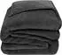 Zoeppritz The Blanket Decke anthrazit, recycelter Polyester, 180x220cm
