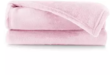 DecoKing Mic Fleecedecke 200x220cm Mikrofaser, puderpink (BLA/MIC/POWDE/200X22)