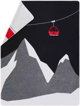 David Fussenegger Kurzflor- Wohndecke Savona 'Gondel' 150 x 200 cm Anthrazit