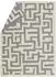 David Fussenegger Wohndecke Luca 'Labyrinth' 140 x 200 cm Grau