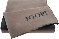 JOOP! Wohndecke JOOP! Uni-Doubleface , grau , Baumwollmischgewebe , Ma&szlig;e (cm): B: