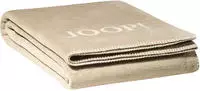 Joop! Wohndecke Uni-Doubleface Sand-Pergament