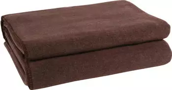 Zoeppritz Soft-Fleece 160x200cm dark-brown