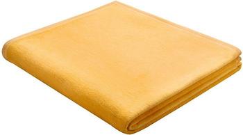 Biederlack Cotton Pure 150x200cm gelb