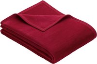 IBENA Wohndecke "Luxus" verschiedene Gr&ouml;&szlig;en, uni, Kuscheldecke, Premium, made in