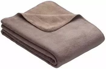 Ibena Sorrento Doubleface 150x200cm espresso/hellbraun