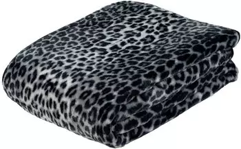 G&ouml;zze Cashmere Feeling Leopard 150x200cm silber