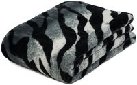 G&ouml;zze Wohndecke "Sibirischer Schneetiger" Animalprint, Kuscheldecke