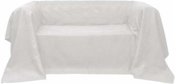 vidaXL Micro-Suede Sofaüberwurf 140x210cm