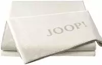 JOOP! &raquo;Uni-Doubleface&laquo; Wohndecke Ecru-Feder