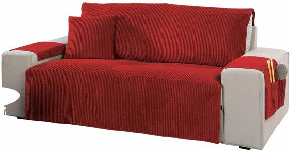 Erwin Müller Sofaschoner Mechthild 140x200cm rot