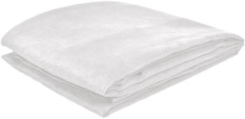 vidaXL Micro-Suede Sofaüberwurf 270x350cm creme