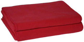 Zoeppritz Soft-Fleece 160x200cm geranium