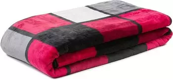 G&ouml;zze Cashmere Feeling Antigua 150x200cm rot/bordeaux/schwarz/wei&szlig;