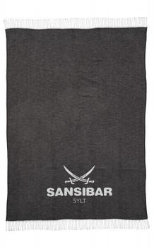 Sansibar Wohndecke 150x200cm anthrazit