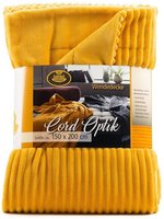 G&ouml;zze Wohndecke "Cordoptik" mit Glanzeffekt, Kuscheldecke