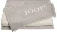 Joop! Wohndecke Uni-Doubleface Rauch-Ecru - 150x200cm