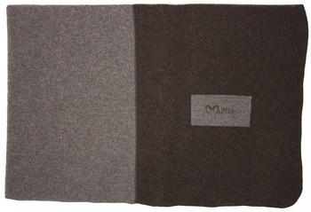Mufflon Mu-Blanket 140x200cm granit/brown