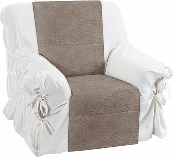 Erwin Müller Sessel- und Sofaschoner 50x200cm braun-beige