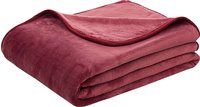 G&ouml;zze Wohndecke "Uni Decke aus recyceltem Polyester" Kuscheldecke