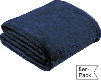 REDBEST Fleece 150x200cm blau (5 Stk.)