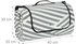 Relaxdays XXL Picknickdecke 200x300 cm grau gestreift (10035590)