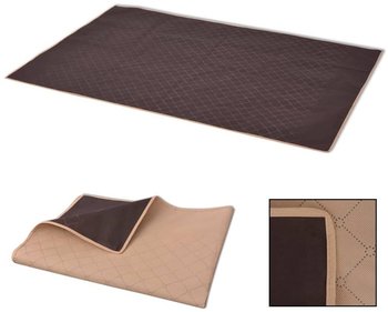 vidaXL Picnic blanket 100x150 cm beige brown